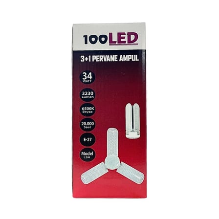 EN-CAG LED Pervane Ampul Büyük boy 3+1 BSS