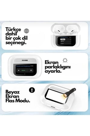 EN-CAG ANC + Ambient Sound Ekranlı TWS Kulaklık BSS