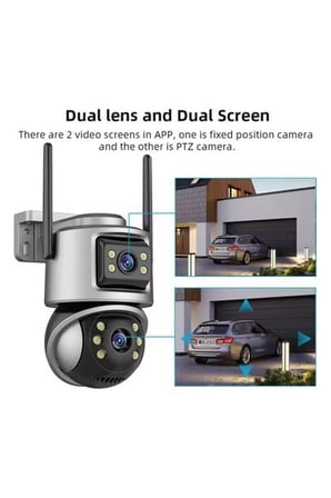 EN-CAG CMR61 Dış Mekan Dual-Lens 8MP WiFi Kamera BSS