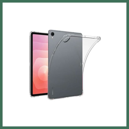 EN-CAG Galaxy Tab S11 Kılıf Anti Shock Tablet Silikon - Şeffaf BSS