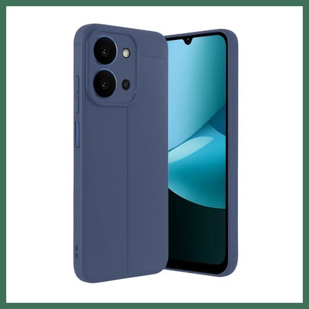 EN-CAG Redmi 15C 4G Uyumlu Auto Focus Kapak - Lacivert BSS