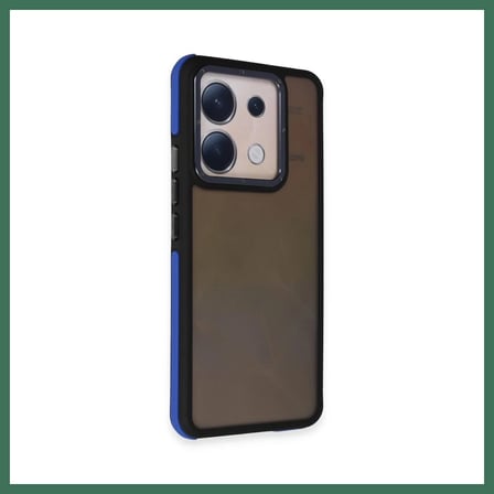 EN-CAG Redmi Note 13 Pro 5G Uyumlu Harvel Kapak - Lacivert BSS