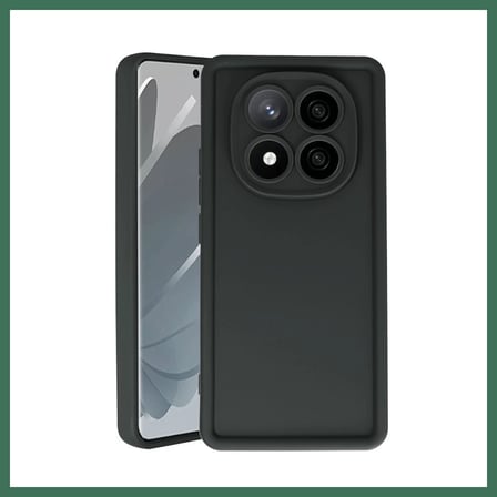 EN-CAG Redmi Note 14 Pro 4G Uyumlu Kılıf Viera Silikon - Siyah BSS