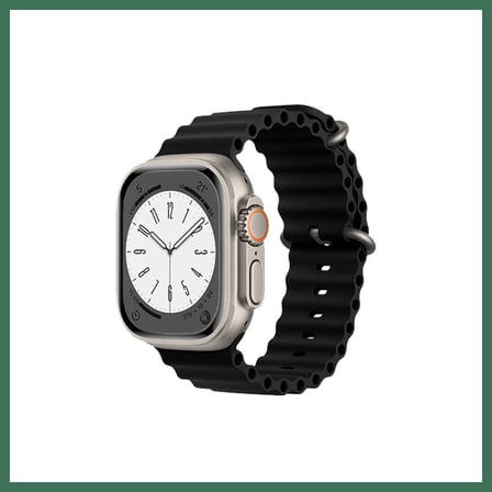 EN-CAG Watch 38mm Uyumlu Ocean Kordon - Siyah BSS