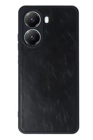 EN-CAG Poco X7 Pro Uyumlu Kılıf Aras Deri Kapak - Siyah BSS