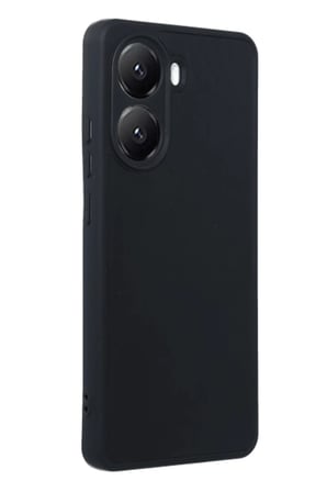 EN-CAG Poco X7 Pro Uyumlu Kılıf Aras Deri Kapak - Siyah BSS