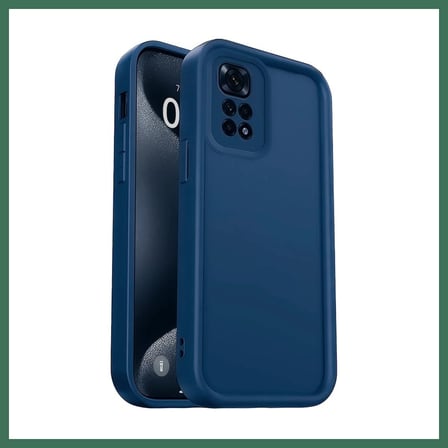 EN-CAG Redmi 10 2022 Uyumlu Kılıf Viera Silikon - Lacivert BSS