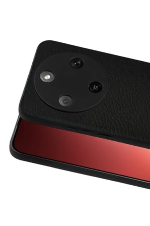 EN-CAG Huawei Honor Magic 8 Lite Uyumlu Thermax Silikon Kılıf - Siyah BSS