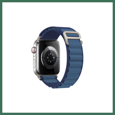 EN-CAG Watch 38mm Uyumlu Mountain Kordon - Lacivert BSS