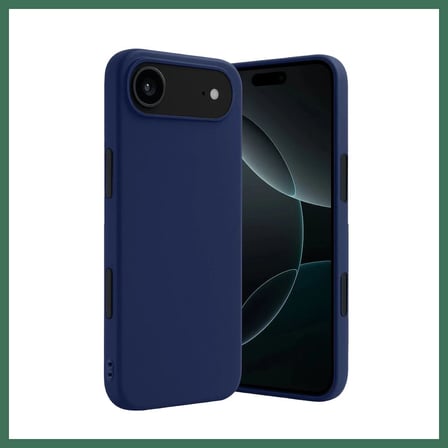 EN-CAG iPhone 17 Air Uyumlu First Silikon - Lacivert BSS