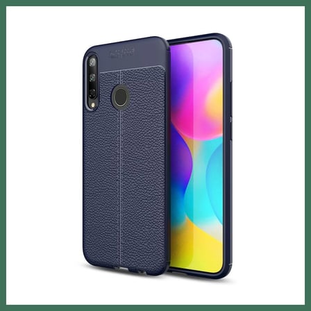 EN-CAG Huawei P40 Lite Uyumlu E Kılıf Auto Focus Kapak - Lacivert BSS