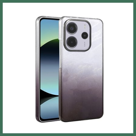 EN-CAG Redmi Note 14 4G Uyumlu Glossy Kapak - Siyah BSS