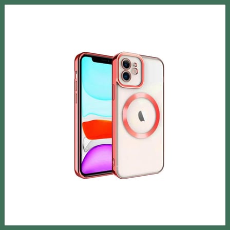 EN-CAG iPhone 11 Uyumlu Kılıf Kross Magneticsafe Kapak - Kırmızı BSS