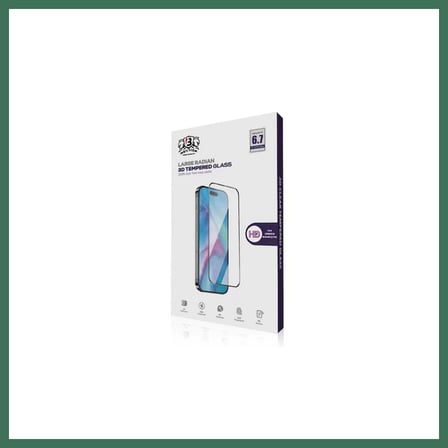 EN-CAG iPhone 16 Pro Uyumlu Bilvis 0.18mm Plus Cam Ekran Koruyucu BSS