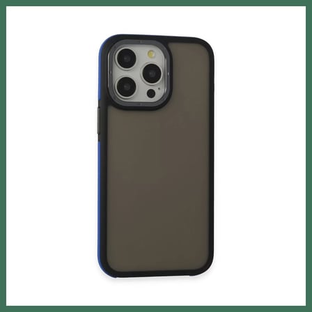 EN-CAG iPhone 15 Pro Uyumlu Harvel Kapak - Lacivert BSS