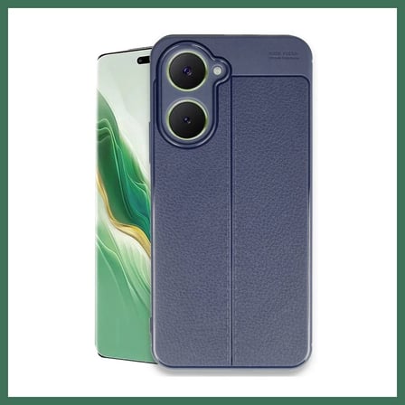 EN-CAG Vivo Y18 Uyumlu Kılıf Auto Focus Kapak - Lacivert BSS