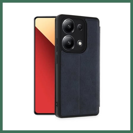 EN-CAG Redmi Note 13 4G Uyumlu Kılıf Flip Cover - Lacivert BSS