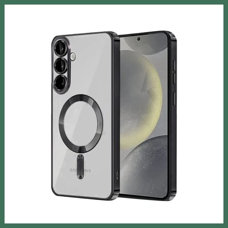EN-CAG Samsung Galaxy A57 5G Uyumlu Kross Magneticsafe Kapak - Siyah BSS