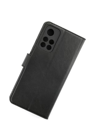 EN-CAG Redmi Note 11T Uyumlu Kılıf Trend S Plus Kapaklı Kılıf - Siyah BSS