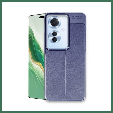 EN-CAG Reno 11F Uyumlu Kılıf Auto Focus Kapak - Lacivert BSS