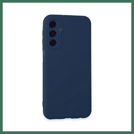 EN-CAG Samsung Galaxy M34 5G Uyumlu Kılıf First Silikon - Lacivert BSS