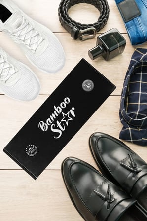 Bambu Erkek Patik Düz Lacivert Çorap Dikişsiz Premium Kutulu 6'lı