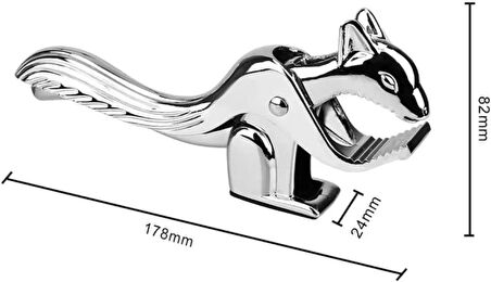Busstier Premium Sincap Şekilli Metal Ceviz & Fındık Kıracağı – Ergonomik, Dayanıklı ve Şık Tasarım