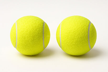 Busstier 2'li Köpek Tenis Topu – 7.5 cm Orta Boy, Dayanıklı, Diş Dostu, Eğitim ve Oyun Oyuncağı