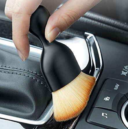 Yumuşak Kıllı Ergonomik Araç İçi Detay Temizlik Fırçası Çizmez Oto Toz Alma Fırçası