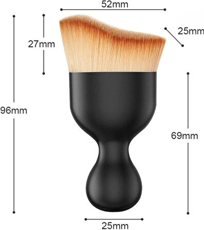 Yumuşak Kıllı Ergonomik Araç İçi Detay Temizlik Fırçası Çizmez Oto Toz Alma Fırçası