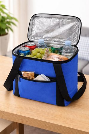 Busstier 16 Litre Mavi Termal Çanta - Su Geçirmez, Yüksek İzolasyonlu Piknik/Kamp Çantası