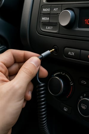 Aux Bluetooth Alıcı Adaptör: Kablolu Ses Sistemlerini Kablosuzlaştırın