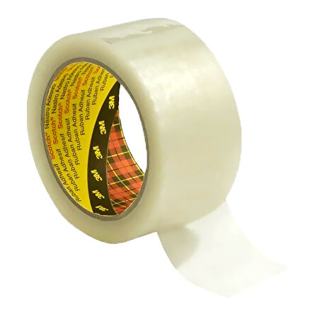 3M 371 Şeffaf Koli Bandı 12 Adet 50mm x 100mt
