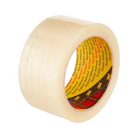 3M 371 Şeffaf Koli Bandı 12 Adet 50mm x 100mt