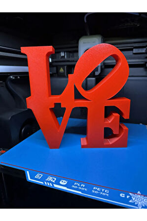 Just3dprintings Love Yazılı Dekoratif Obje