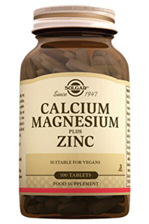 Kalsiyum Magnezyum Plus Zinc 100 Tablet