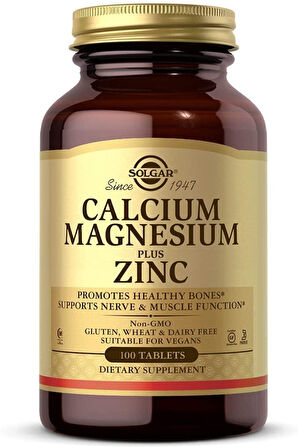 Kalsiyum Magnezyum Plus Zinc 100 Tablet