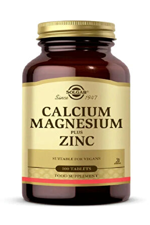 Kalsiyum Magnezyum Plus Zinc 100 Tablet