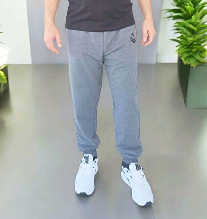 Besa Eşofman Altı Pamuklu Kumaş, Lastikli ve Bağcıklı Bel, Yan cepler, Lastikli Esnek paça