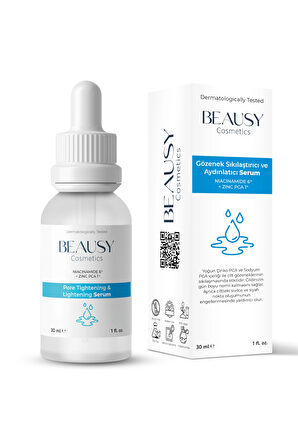 Gözenek Sıkılaştırıcı, Siyah Nokta ve Sivilce Karşıtı Serum 30ml (niacinamide 6% + zinc pca)
