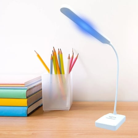 BiiShe® İnce Uzun USBli Dokunmatik 3 Kademeli 360 Derece Özel Göz Korumalı led Lityum Masa Lambası