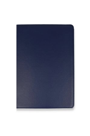 Samsung Galaxy T860 Tab S6 10.5 Kılıf 360 Tablet Deri Kılıf - Lacivert