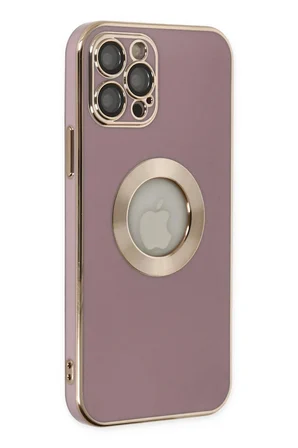 Mey İthalat®  iPhone 12 Pro Kılıf Store Silikon - Mor