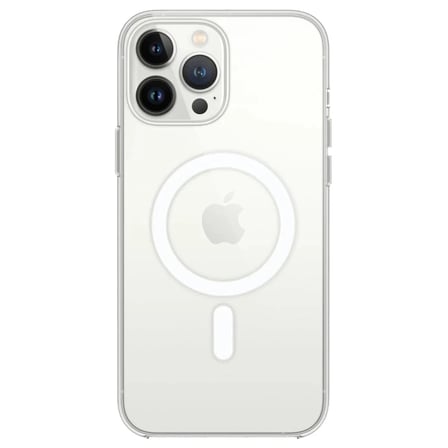 Mey İthalat®  iPhone 14 Pro Kılıf Magneticsafe Şeffaf Silikon - Şeffaf