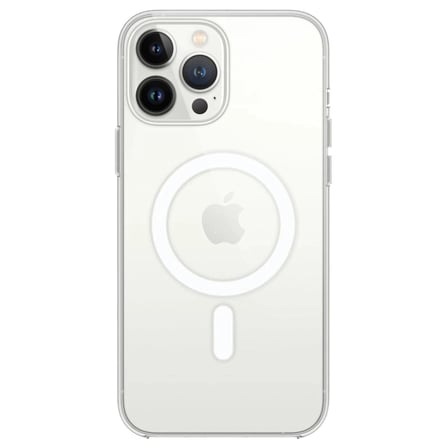 Mey İthalat®  iPhone 14 Pro Kılıf Magneticsafe Şeffaf Silikon - Şeffaf