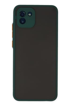 Mey İthalat®  Samsung Galaxy A03 Kılıf Montreal Silikon Kapak - Yeşil