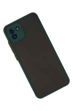 Mey İthalat®  Samsung Galaxy A03 Kılıf Montreal Silikon Kapak - Yeşil
