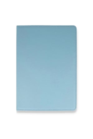 Mey İthalat®  Samsung Galaxy X800 Tab S8 Plus 12.4 Kılıf 360 Tablet Deri Kılıf - Turkuaz