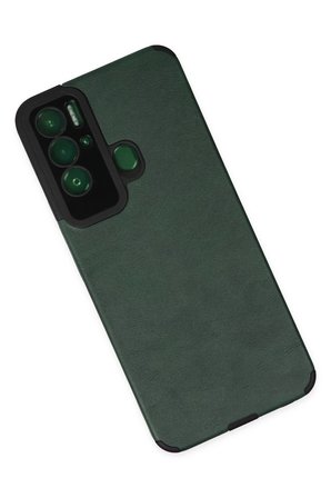 Mey İthalat®  Tecno Pova Neo Kılıf Loop Deri Silikon - Yeşil