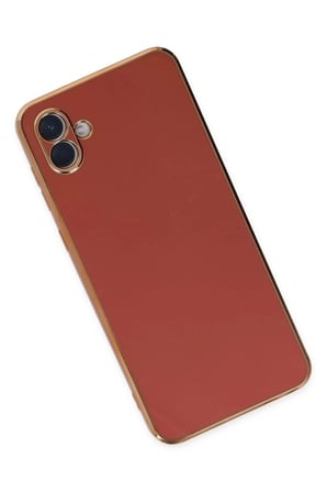 Mey İthalat®  Samsung Galaxy A04 Kılıf Volet Silikon - Kırmızı